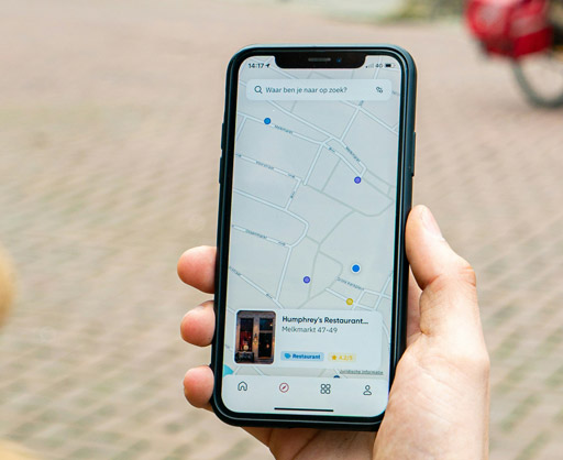 Mobile-Friendly Maps Website