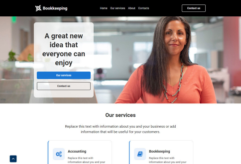 Microsite/Bookkeeping